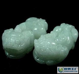 小額1 天然翡翠玉器 旺財貔貅玉墜 淺綠 送朋友禮品_禮品、工藝品、飾品_世界工廠網中國產品信息庫