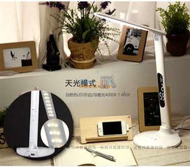 創意家居夏日熱銷 LED臺燈T7，智能環保閱讀新體驗